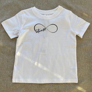 CUTENESS INFINITY TEE IN BLACK